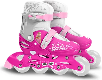Produktbild von inline-Skates Hardboot verstellbar rosa Größe 30-33