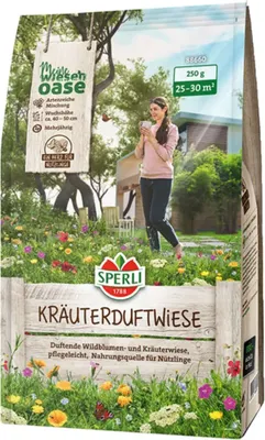 Produktbild von SPERLI Rasensamen Kräuterduftwiese für 25 bis 30 m² 0,25 kg