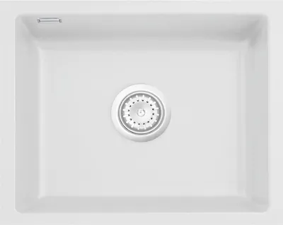 Produktbild von Unterbauspüle KeraDomo MERA 50 U/g in SATIN mit Excenterbedienung