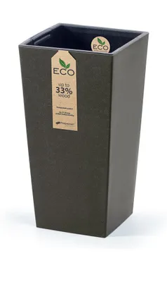 Produktbild von Záhradný kvetináč 24 cm na terasu k záhradnému domu Eco Wood Coffee