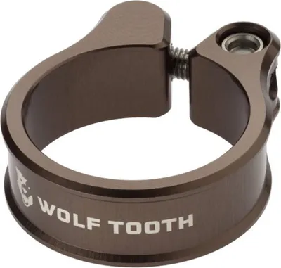 Image de Collier de selle Wolf Tooth, 34.9mm, espresso