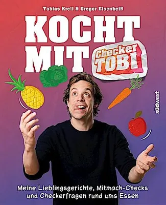 Immagine prodotto di Kocht mit Checker Tobi  - Meine Lieblingsgerichte, Mitmach-Checks und Checker-Fragen rund ums Essen
