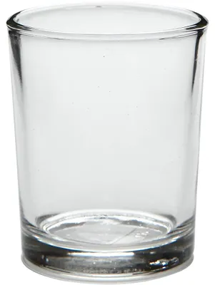 Produktbild von Teelichtglas, H 6,5 cm, D 4,5 cm, 4 Stk/ 1 Pck [HOB-55861]