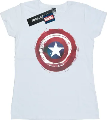 Produktbild von Marvel - T-Shirt für Damen BI34477 (L) (Weiß)