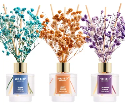 Duftdiffuser 3x50 ml, Ocean Breeze, Sweet Orange, Cashmere Vanilla
