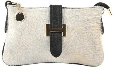 Image de Sac bandoulière en cuir Giuliano Zennia - Femme - Fabriqué en Italie - Noir