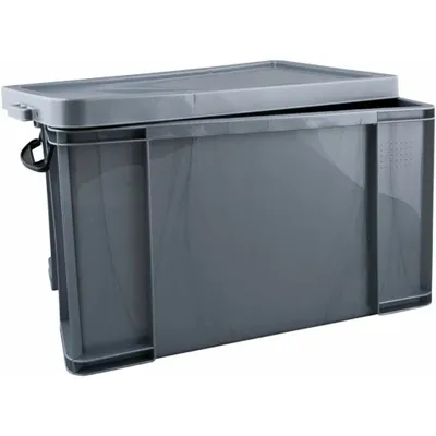 Image de Really Useful Box 84SCB Really Useful Box - Boîte de rangement 84,0 l, argent, 71,0 x 44,0 x 38,0 cm, 1 pièce