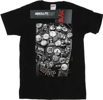 Image de AC/DC - T-shirt pour homme BI6770 (XL) (Noir)