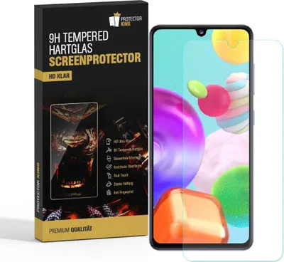 Produktbild von 6x 9H Panzerglas für Samsung Galaxy A41 Displayschutz Schutzglas Panzerfolie Schutzfolie Hartglas Displayglas Tempered Glasfolie Sicherheitsglas Echtglas