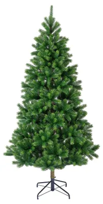 Produktbild von Künstlicher Weihnachtsbaum - H 180 cm - Grün - Kunststoff - Metallfuß