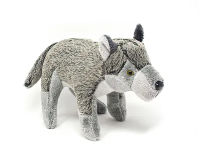 Image de Cornelissen - Doudou - loup moelleux - 20 cm de long