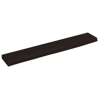 Obrázok produktu pre vidaXL Nástenná polica tmavohnedá 60x10x2 cm z masívneho dreva dub ošetrený