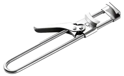 Immagine prodotto di Apriscatole multifunzionale, design ergonomico, acciaio inossidabile resistente, argento, 2 pezzi