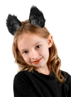 Produktbild von Schwarze Katze Accessoire Set für Kinder