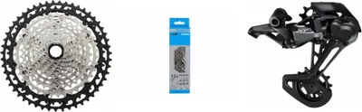 Produktbild von Shimano Antriebsset Kassette DEORE XT CS-M8100 12-fach schwarz - präzises Sch...