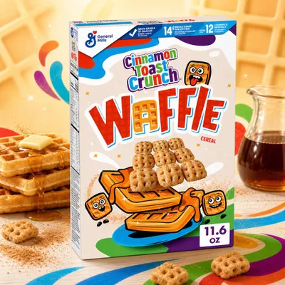 Produktbild von Cinnamon Toast Crunch Waffle 328g