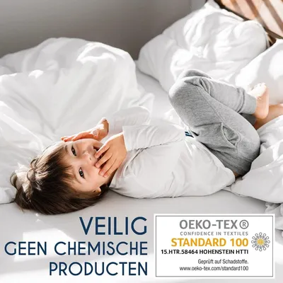 Matratzenbezug 60x120 cm für Babybett - 100% Baumwolle - Atmungsaktiv und langlebig