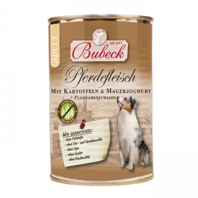 Produktbild von Bubeck Pferdefleisch mit Kartoffeln 6 x 400 g