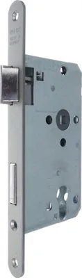 Imagen del producto de Cerradura de embutir con pestillo completo, redonda, modelo DLS