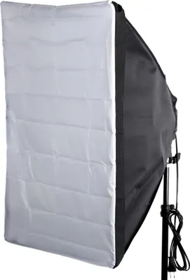 Zdjęcie produktu dla Przenośny softbox parasolowy o wymiarach 50 × 70 cm / 20" × 28" z reflektorem do lampy błyskowej