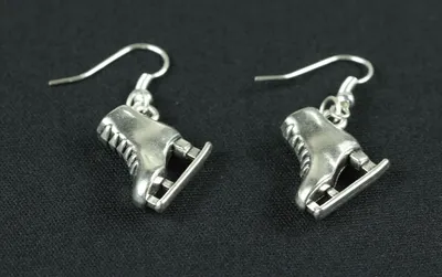 Produktbild von Schlittschuhe Ohrringe Miniblings Eiskunstlauf Winter Eisprinzessin silber