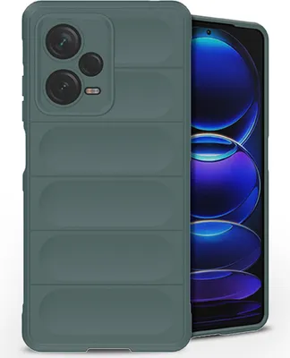 Produktbild von imoshion EasyGrip Backcover Xiaomi Redmi Note 12 Pro Plus - Dunkelgrün