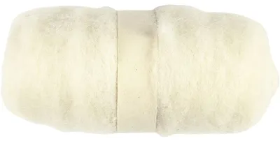 Obrázek produktu pro Creativ Company 451010, Kreativní tvoření, Bílá, Vlna, 100 g
