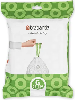Produktbild von Brabantia Müllbeutel-Spenderpackung, 30 Liter, 40 Stück