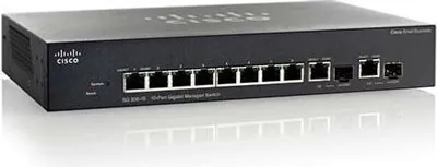Produktbild von Cisco SG350-10 Managed L3 Gigabit Ethernet (10/100/1000) Schwarz