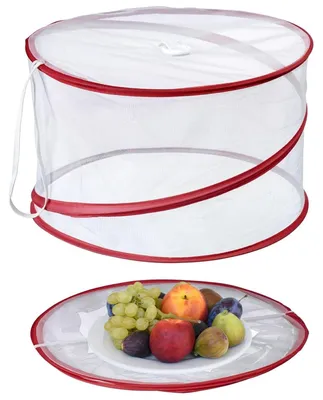 Image de Solidchoice - Filet pliable pour protéger les aliments, diamètre 39 cm