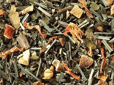 Produktbild von 1 kg  Kräuterteemischung Süße Melisse ohne Zusatz von Aroma