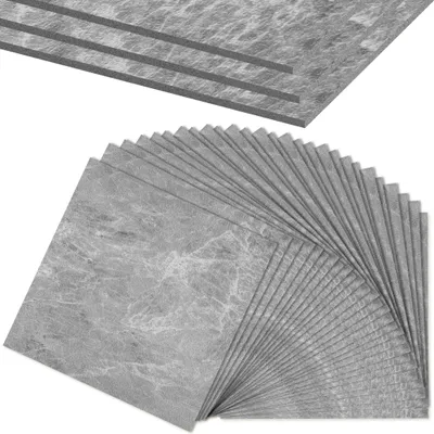 Produktbild von TRMLBE Vinylboden Selbstklebend 27 Stück PVC Bodenbelag 30x30cm Vinylboden Wählbar Laminatboden Wasserdicht Schneidbar Klebevinyl, Typ S55 (2,51 m²)