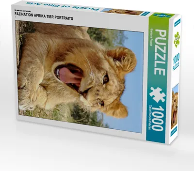 Produktbild von CALVENDO Puzzle Ein Motiv aus dem Kalender FAZINATION AFRIKA TIER PORTRAITS | 1000 Teile Lege-Größe 64x48cm Foto-Puzzle für glückliche Stunden