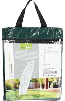 Immagine prodotto di Copertura per ombrellone da giardino - verde - in poliestere - 220 cm - Copertura per ombrellone