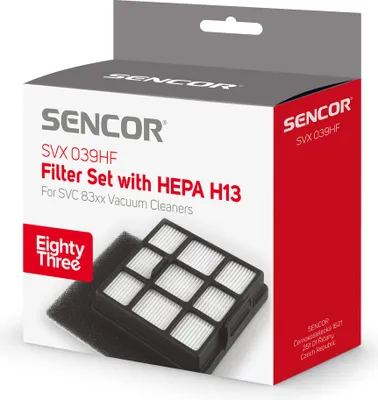 Zdjęcie produktu dla SVX 039HF Zestaw filtrów dla SVC 83xSENCOR
