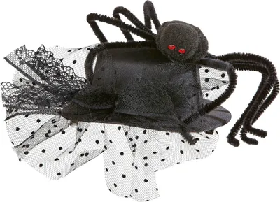 Produktbild von WIDMANN Minizylinderhut mit Spinne schwarz