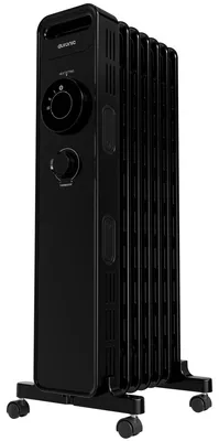 Produktbild von Auronic Ölradiator - 1500W Heizung - Elektrische Heizung - Thermostat - Timer - 3 Stufen - Schwarz