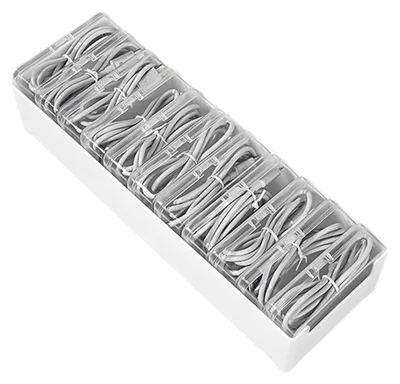 Imagen del producto de Organizador de cables con 11 compartimentos para la organización del escritorio