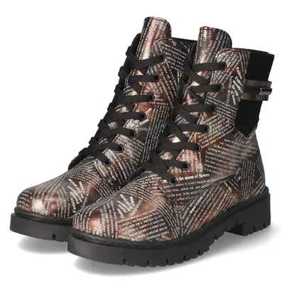 Immagine prodotto di Rieker donna stivaletti stringati Bronzo Multi Sintetico Taglia: 38