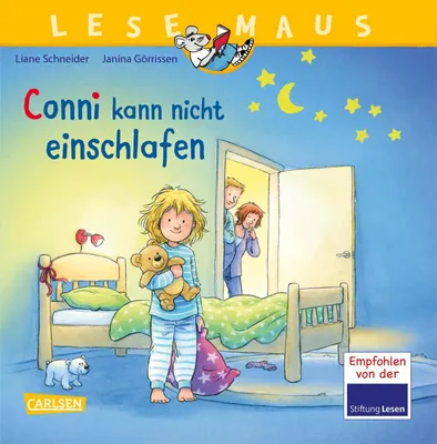 Produktbild von LESEMAUS 78: Conni kann nicht einschlafen: Gutenacht-Bilderbuchgeschichte für Kinder ab 3 (78)