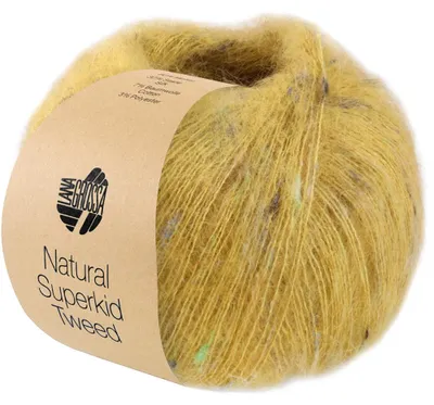 Produktbild von Lana Grossa - Natural Superkid Tweed 0625 gelb