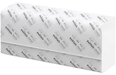 Productafbeelding van Satino Papierhandtuch 275300 24x24cm 2lg Z-Falz hw 3.750Bl.