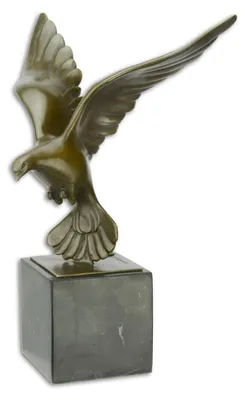 Produktbild von Bronzestatue einer fliegenden Taube