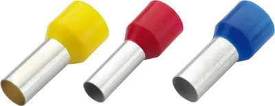 Produktbild von Aderendhülsen isoliert, Querschnitt 4,00 mm², Länge 26 mm, grau (Pack à 100 Stück)