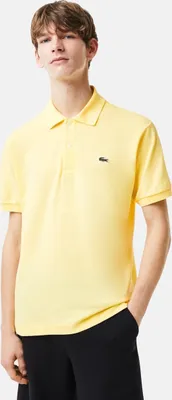 Zdjęcie produktu dla Lacoste L1212 Short Sleeved Ribbed Collar S żółty