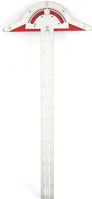 Obrázek produktu pro Digitální úhloměr 0–70 stupňů, 38 cm, dřevo
