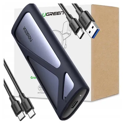 Produktbild von Ugreen Ssd M.2 Laufwerksgehäuse Usb 3.2 Gen 2 Grau