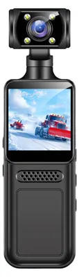 Image de VBESTLIFE 4K - Caméscope de poche, caméra avec connexion Wi-Fi, appareil photo de 40 MP, angle de vue de 135°