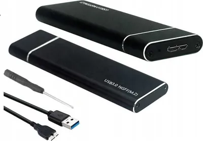 Produktbild von SSD-Gehäuse m.2 USB 3.0 NGFF SA28-2 vol2