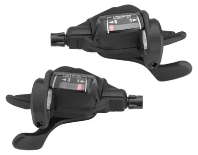 Imagen del producto de Conjunto de palancas de cambio "Mezzo Thumb-tap" para 3x8 velocidades - color